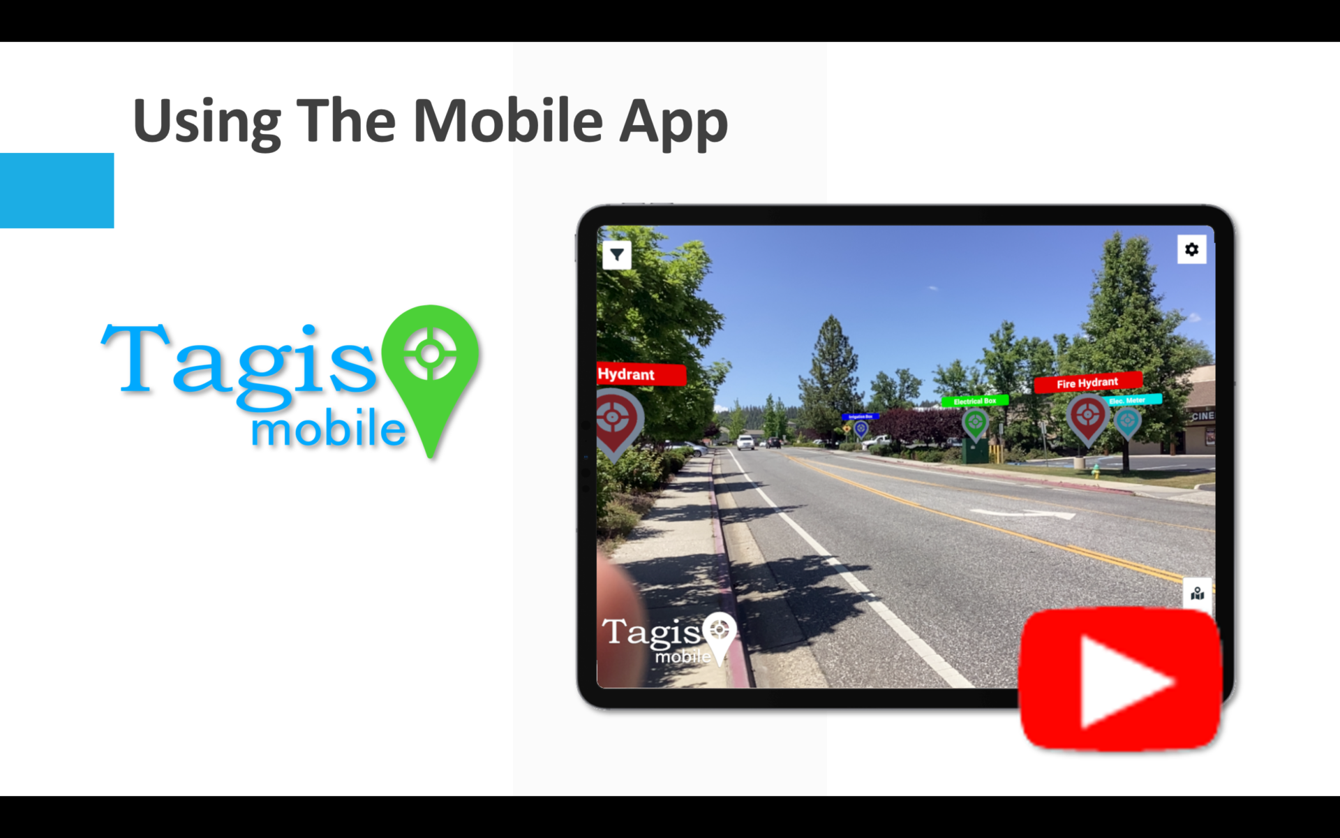 Using the Tagis Mobile App